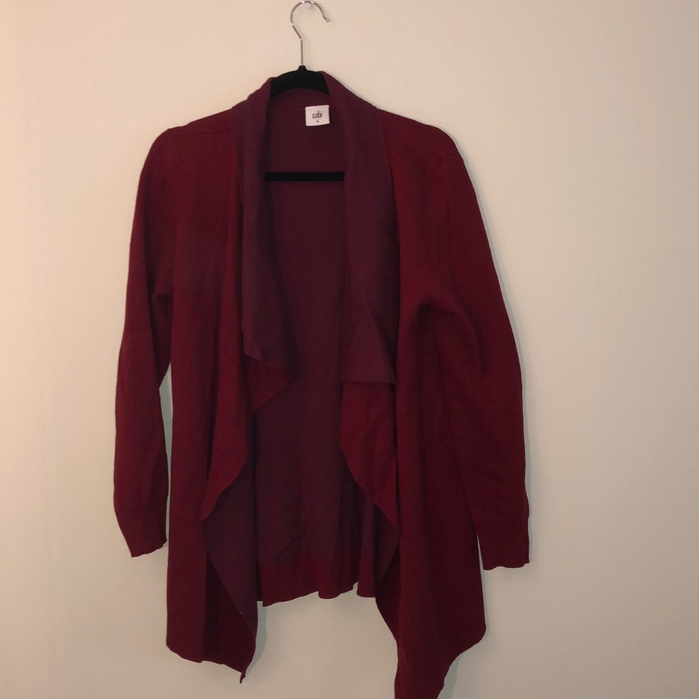 Cabi red sweater